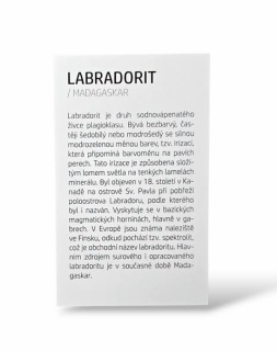 Kartička - LABRADORIT