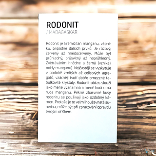 Kartička - RODONIT