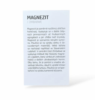 Kartička - MAGNEZIT