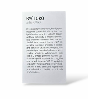 Kartička - BÝČÍ OKO