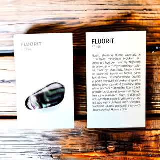 Kartička - FLUORIT