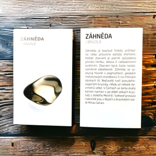 Kartička - ZÁHNĚDA