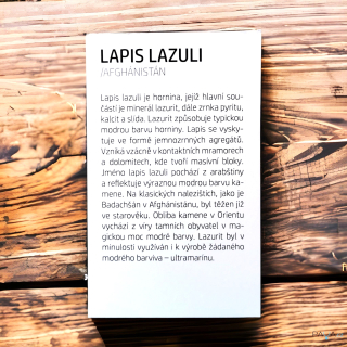 Kartička - LAPIS LAZULI