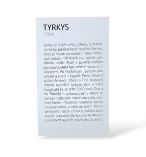 Kartička - TYRKYS
