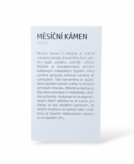 Kartička - MĚSÍČNÍ KÁMEN