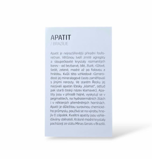 Kartička - APATIT