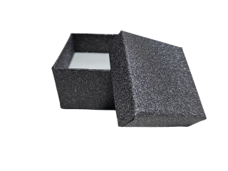 Krabička malá šedostříbrná