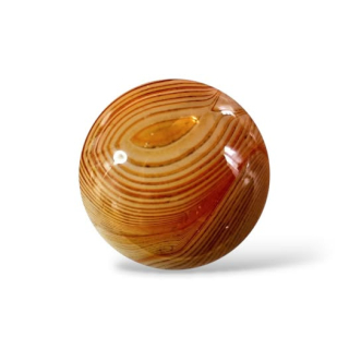 Achát barevný koule - Madagaskar vel.3,2cm , č.4