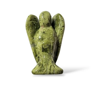 Anděl jaspis zelený, vel.3,5cm