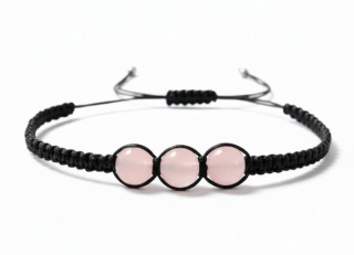 Růženín Shamballa náramek 