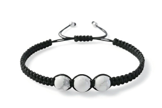 Magnezit Shamballa náramek 