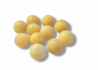 Kalcit žlutý kulička vel. 1,5cm