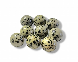Jaspis dalmatin kulička vel. 1,5cm